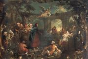 William Hogarth christ at the pool of bethesda oil painting